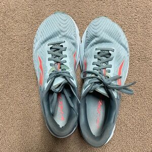 Altra Blue and Red Athletic Shoes